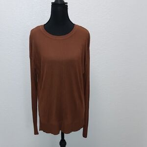 Dex Women's Rust Long Sleeve Top